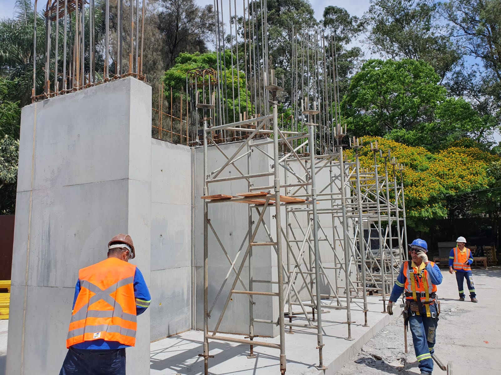 Execução de Obra - Protótipo Embaixada dos EUA - São Paulo-SP